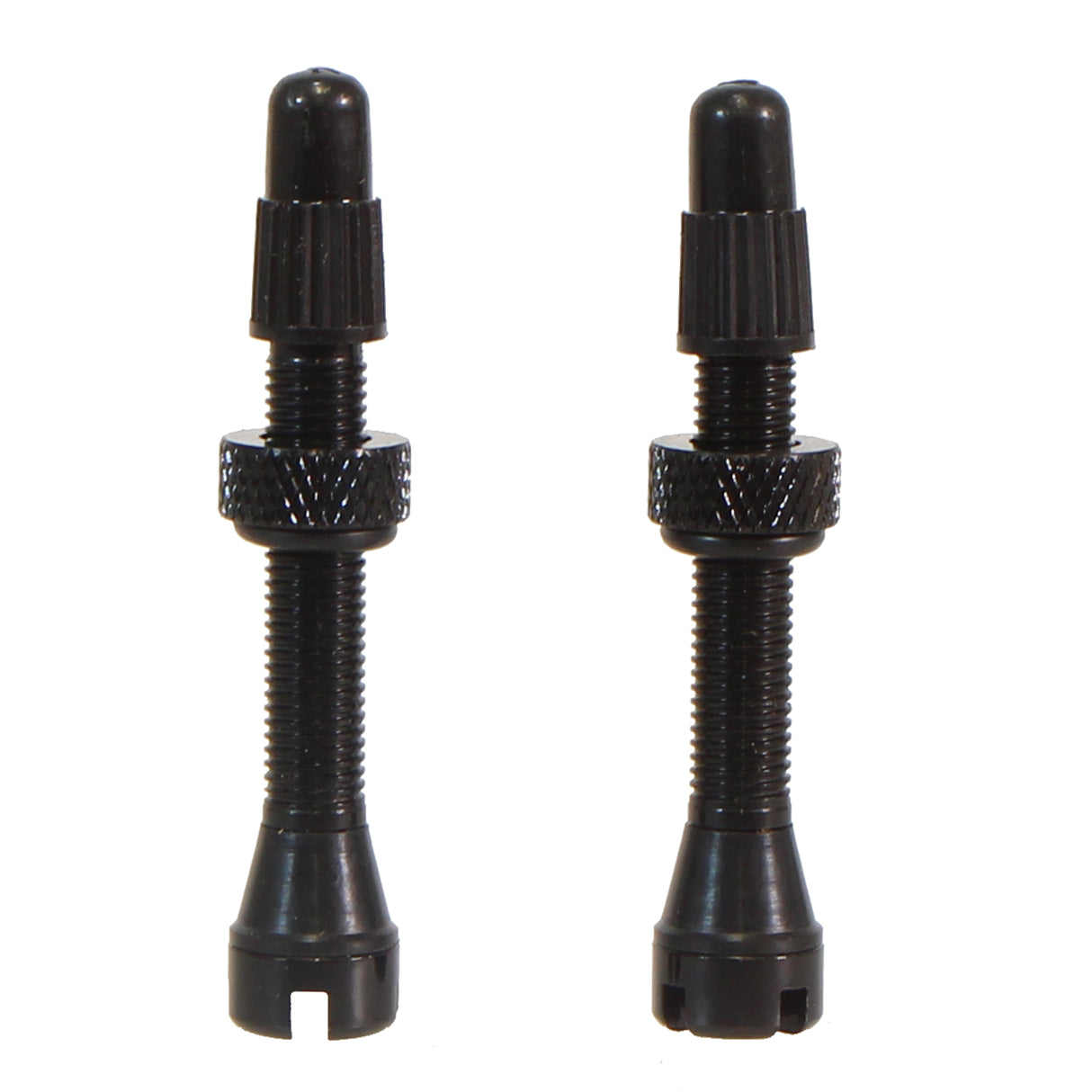 Válvulas sin cámara Industry Nine - Par negro de 40 mm