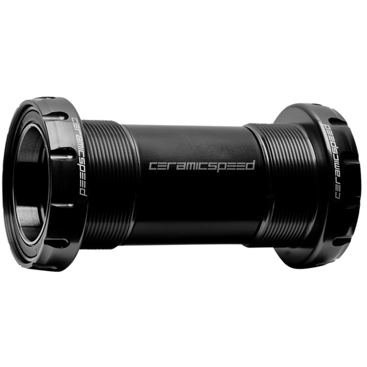 CeramicSpeed ​​BSA - Pedalier roscado para grava con revestimiento DUB, color negro